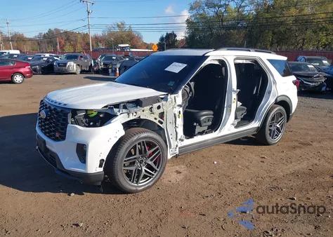 2025 Ford Explorer St from USA, damaged, VIN 1FMWK8GC9SGC64083